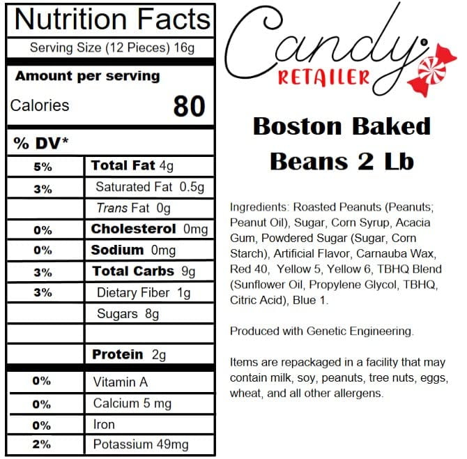 Candy Retailer Boston Baked Beans (2 Lb)