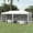 White#7, variant on Patio Umbrellas Outsunny 10' x 20' Large Party Tent, Events Shelter Canopy Gazebo with 4 Removable Side Walls, Shade Shelter for Weddings, White,Market Umbrellas