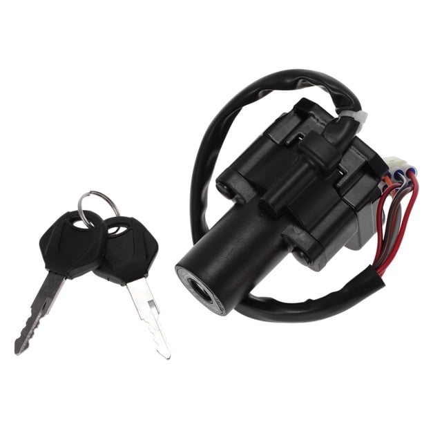 Interruptor de Llave de Encendido Unique Bargains Conjunto de Bloqueo de Interruptor de Encendido No.3710024F00 para Suzuki GSX1300R Hayabusa 1999-2007 (Modelo Norteamericano) 1 Conjunto
