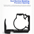 thumbnail image 3 of YANZUO R6 II Camera Cage Aluminum Video Camera Rig For Canon R62 R6 Camera, 3 of 9