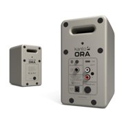 Kanto ORAME 100W Powered Reference Desktop Computer Speakers with Bluetooth 5.0 and USB-C Input | Bi-Amplified | 100 Hz Automatic Crossover | Reference Quality Sound | Pair | Moon