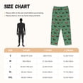 thumbnail image 2 of Salouo Christmas Dachshund Print Women's Pajama Pants Casual Loose Sweatpants PJs Flowy Pants Drawstring Palazzo for Women Wide Leg Pants Lounge Pajama -X-Large, 2 of 8