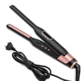 thumbnail image 1 of Plancha alisadora tipo lápiz, miniplancha para el cabello, plancha para barba delgada para hombres, apagado automático de temperatura, viaje de doble voltaje, 1 of 5