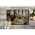 thumbnail image 2 of Carolines Treasures DAC1822JMAT 24 x 36 in. Unisex Weimaraner Fall Kitchen Pumpkins Indoor or Outdoor Mat, 2 of 5
