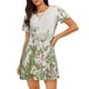 thumbnail image 1 of Fotbe Herbs and Wildflowers Bata de Dormir para Mujer con Estampado, Camisón de Algodón de Manga Corta, Ropa de Dormir Casual, 1 of 6