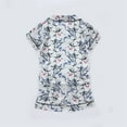 thumbnail image 4 of Hfolob Girls Nightgowns Kids Toddler Baby Girl Spring Summer Cartoon Print Short Sleeve Sleepwear Outfits Pajamas Clothes Gifts For Kids, 4 of 4