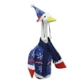 thumbnail image 2 of Sunshinehomely Holiday Goose Statue Costume, Festive Polyester Clothing for Decorative Garden Geese, Christmas Goose Dress Up Decor for Yard Accents, Patios and Entryways, 2 of 9