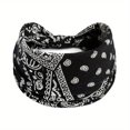 thumbnail image 1 of Diadema Absorbente Para Correr, Diadema Para Mujer, Diadema Con Estampado Elástico Para Ejercicio, Diademas Antideslizantes Para El Sudor, Diademas Para Mujer, 1 of 3