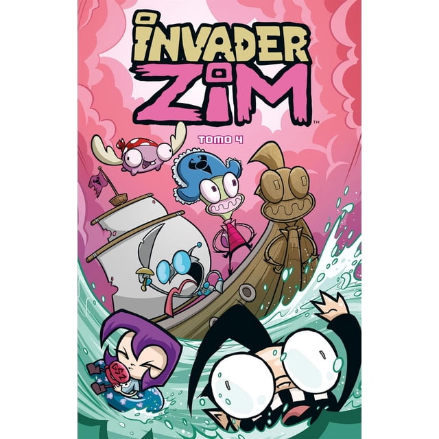 INVADER ZIM TOMO 4A Editorial Kamite 7500588018150