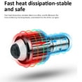 thumbnail image 5 of Motorcycle LED Headlight Bulb High/Low Beam Headlamp Light Lamp,Motorcycle Front Light Bulbs,LED Headlight Bulbs（White+Yellow）, 5 of 9