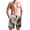 Black White Gold Tie Dye, variant on Dailycode Men's Quick Dry Swim Trunks Beach Shorts Casual Summer Board Shorts with Pockets, Black White Gold Tie Dye