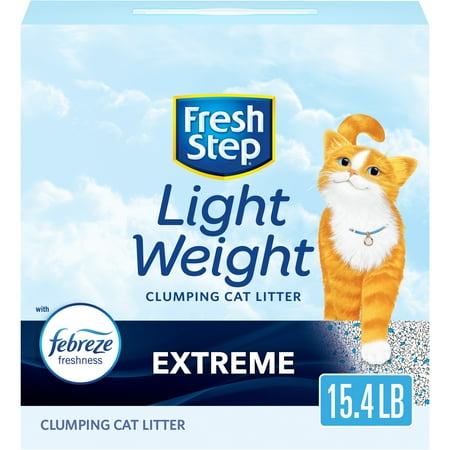 UPC: 0044600311562 | Fresh Step Lightweight Extreme Scented Clumping Cat Litter with Febreze 15.4 lbs