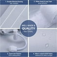 thumbnail image 7 of Portable AC Window Vent Kit, 100% Sealing Window Kit for Portable Air Conditioner AC Unit Clothes Dryer, 10x24~36 Inch Length Adjustable, Waterproof, No Drilling, 7 of 7