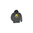 thumbnail image 1 of Fly Society Mens The Fly Life Hoodie Sweatshirt, Grey, Large, 1 of 5