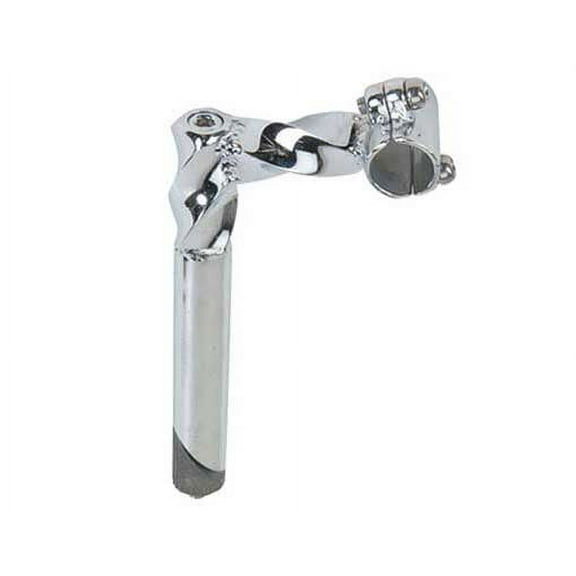 Alta All Twisted Steel Bicycle Chrome Lowrider Bicycle Stem, Multiple Sizes (21.1mm)