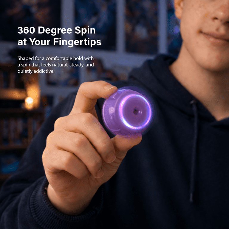 Incipio SpinBeats Wireless Bluetooth Speaker Purple photo 4
