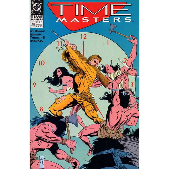 Time Masters #4 VF ; DC Comic Book