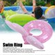 thumbnail image 2 of Pink Swimming Ring for Kids Inflatable Tube Toy Swimming Pool Float Ring Beach Water Toys Party Supplies, 2 of 5