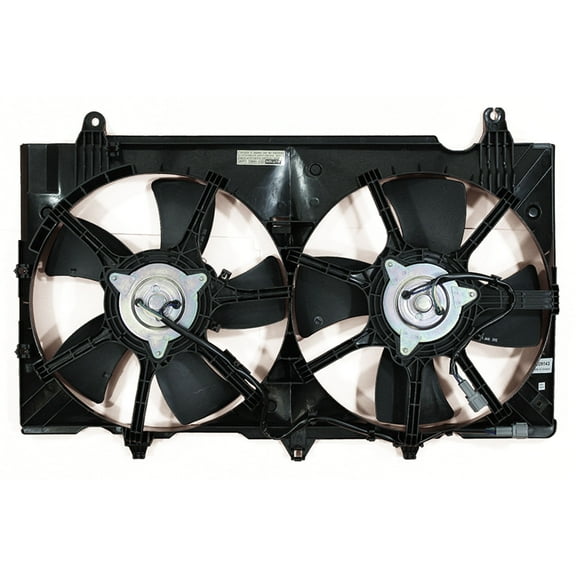 Agility Auto Parts 6029143 Dual Radiator and Condenser Fan Assembly for Nissan Specific Models
