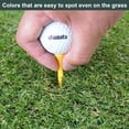 thumbnail image 2 of Tabata GOLF GV0476 - Tee Delgado de Plástico Largo de 2-3/4 Pulgadas, 70 Mm, Paquete de 10, Colores Surtidos, 2 of 7