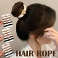 thumbnail image 2 of Small Heart Pattern Hair Rope Multi-Coloured Hair Hoop/ Nice M1V9, 2 of 8