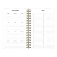 thumbnail image 3 of 2026-2027 Blueline Academic 8" x 5" Weekly & Monthly Planner, Poly Cover, Floral Green (CA114PM.02), 3 of 3