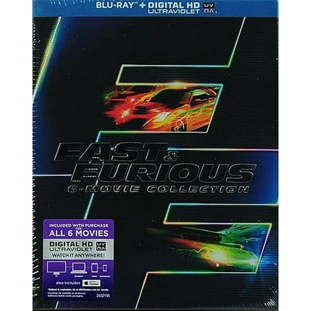 Fast & Furious 1-6 (Blu-ray Set) [Blu-ray]