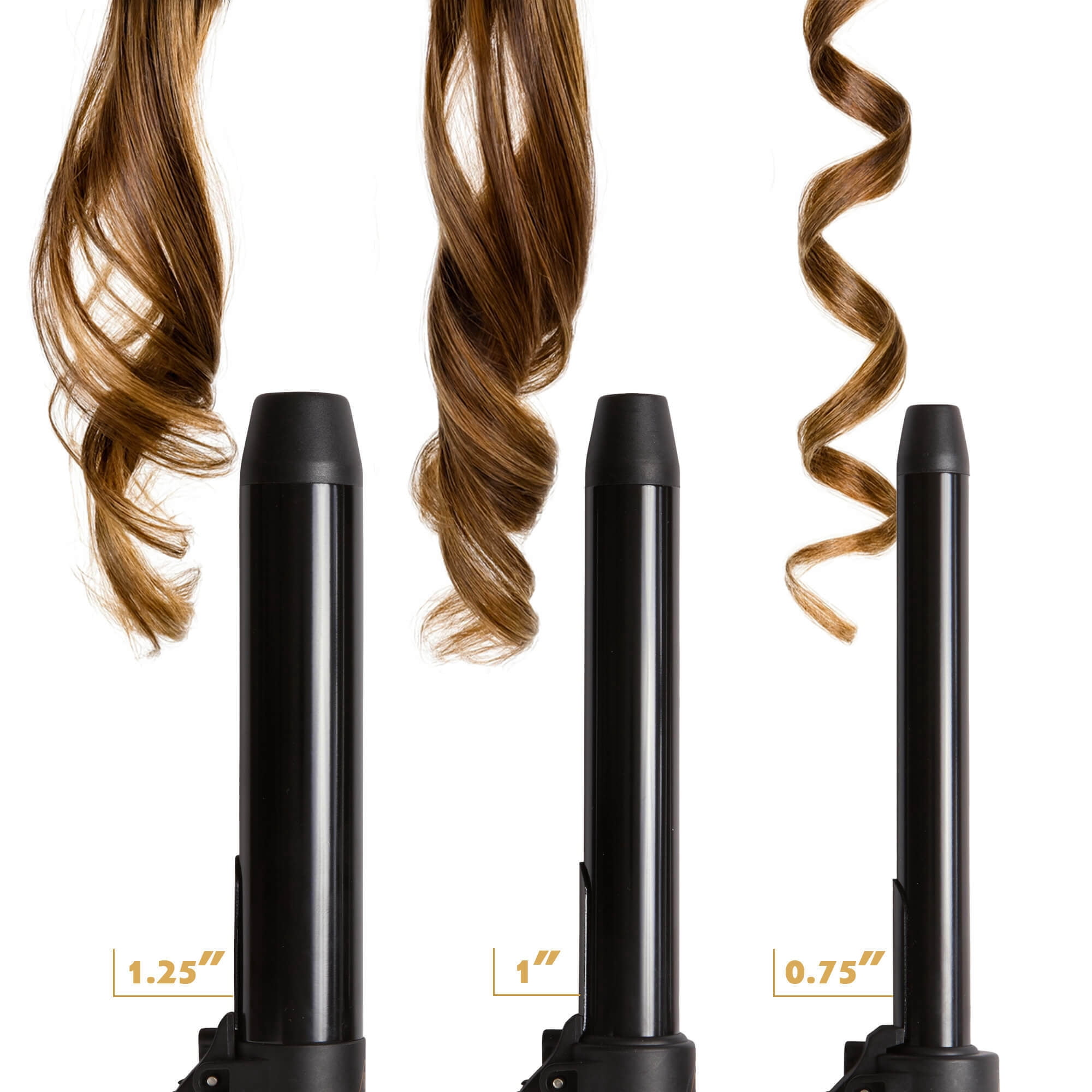 Automatic Curling Set – NuMe 3‑Barrel Rotating Curl Kit