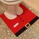 thumbnail image 3 of Christmas Decoration Supplies Santa Toilet Set Bathroom Layout Decoration Three-piece Set, 3 of 8