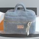 thumbnail image 4 of Organizador de cosméticos de viaje Bolsa de cosas Bolsa de maquillaje peluda para mujeres y niñas (Azul L), 4 of 6