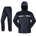 thumbnail image 1 of Combinaison Imperméable Fendue, Imperméable Adulte, Imperméable Moto Réfléchissant (Taille XXXL), 1 of 5