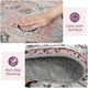 thumbnail image 5 of Alfombra de área ULTSOFE, lavable, 5 x 7 pies, tamaño grande, bohemio, rosa vintage, 5 of 8