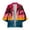 Pink, variant on Hpapadks Shirts for Men 3/4 Length Sleeve Cardigan All Print Collarless Antique Blouses Loose Mens Dress Shirts Beige L