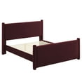 thumbnail image 5 of Platform Bed Frame, King, Purple, Velvet, Hotel Bedroom, Modern Contemporary, HB38151, 5 of 7