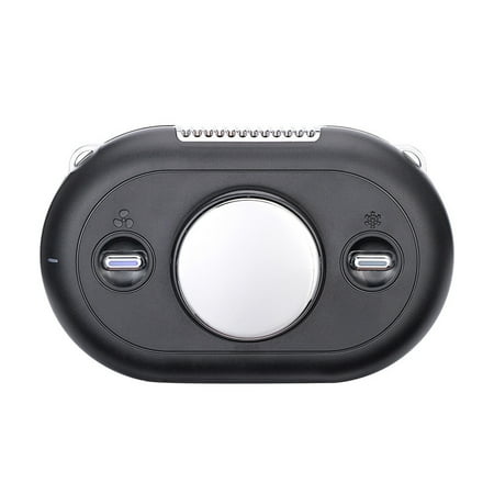 

Portable Fan Hands Free Bladeless Fan 2000 MAh Battery Operated Wearable Personal Fan Rechargeable Headphone Design USB Powered Desk Fan 3 Speeds