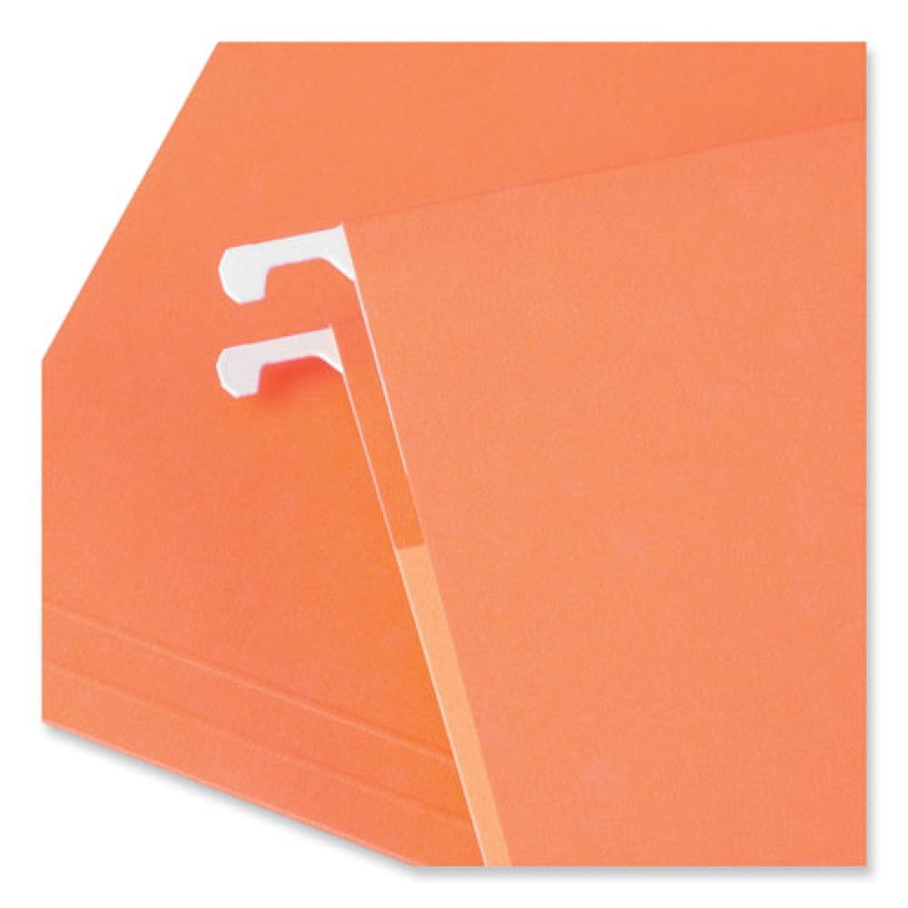 Universal UNV14121EE 1/5-Cut Tab Deluxe Bright Color Hanging File Folders - Letter Size, Assorted (25/Box)