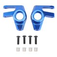 thumbnail image 1 of 2 uds. de dirección metálica para Axial Scx6 Axi05000 Jeep Jlu, azul Afortunado Sencillez, 1 of 5