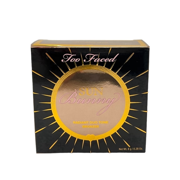 Too Faced Sun Bunny Radiant Duo Tone Bronzer California Glow 0.28 oz