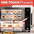 thumbnail image 2 of Gourmia 6-Slice Digital Toaster Oven Air Fryer, with 18 One-Touch Presets & Temp Probe, Stainless Steel, 2 of 14