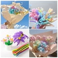 thumbnail image 4 of PENGXIANG 100Pcs/Set Chenille Stems Fluffy Soft Creative Handmade Puzzle Development DIY Art Crafts Project Decoration Craft Supplies, 4 of 8