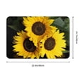 thumbnail image 3 of Fotbe Extra Durable Door Mat - Dirt Trapping Outdoor Welcome Mats - Non-Slip Outdoor Door Mats - Low Profile Front Door Mat - Indoor (16" x 24", Japanese Were Blossoming ), 3 of 9