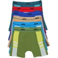 thumbnail image 5 of ToBeInStyle Men's Pack of 6 Cotton Boxer Briefs - Assorted Colors - Medium, 5 of 7