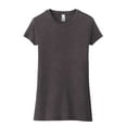 thumbnail image 3 of District Women's Fitted Perfect Tri Tee Dt155 - Heathered Charcoal - 4XL, 3 of 4