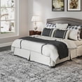 thumbnail image 4 of rugs for bedroom Area Rugs 5'x7' Washable Non-Slip, rug tape hardwood floor no damage Floral Vintage Distress Print Pattern Medallion Carpet for Living Room Bedroom Dining Room, Colorful, 4 of 10
