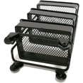 thumbnail image 4 of Carrito Almacenamiento 3 Niveles para Casa Muñecas Estantería Malla con Ruedas Metal, 4 of 5