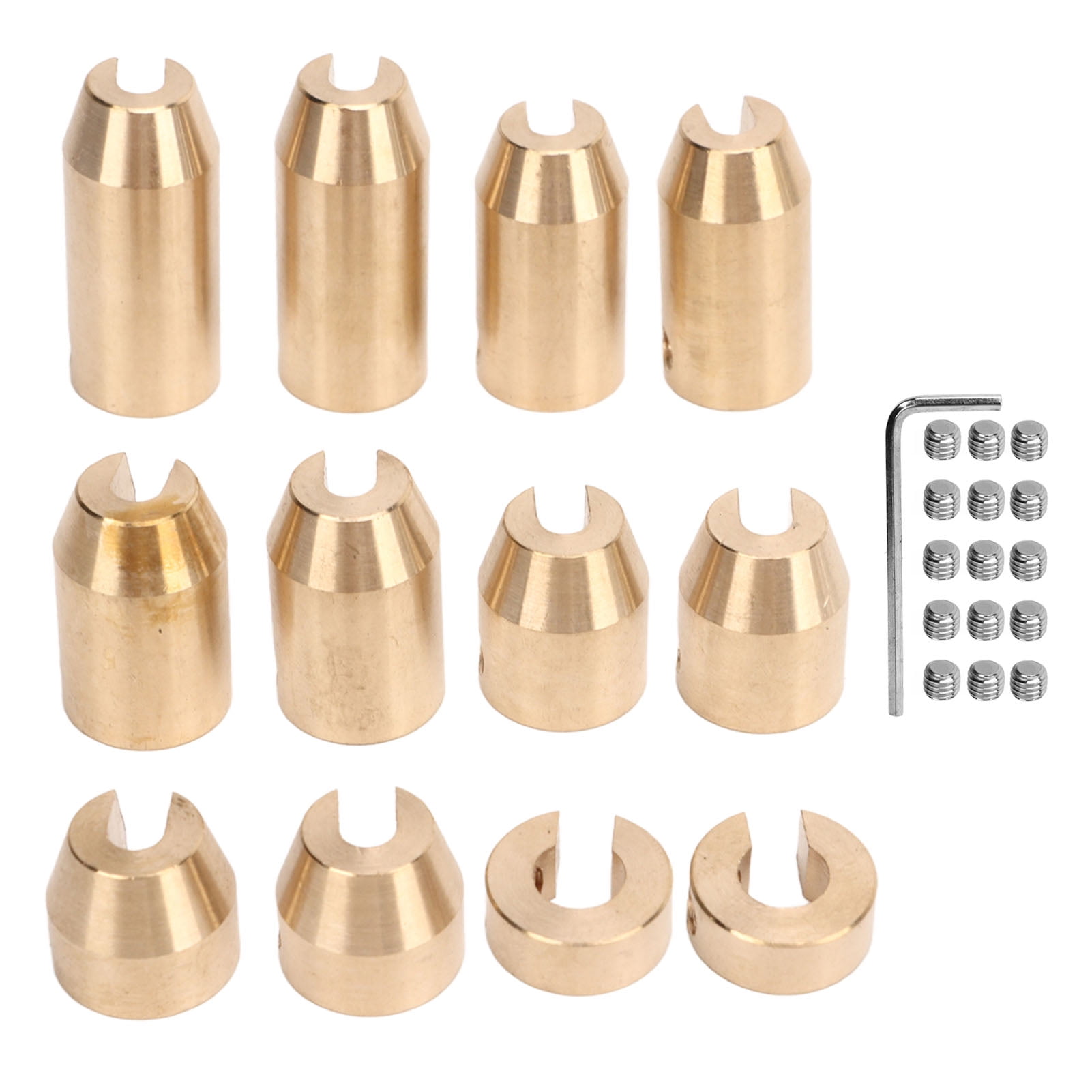 Aazon.co: UOIENRT 12 Pcs otorcycle Brass Wheel Spoke Balance Weights