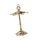thumbnail image 5 of Estante para almacenar copas de vino,Portavasos de vino Organizador de vino de encimera,Elegante soporte para copas de vino de aleación de zinc para cocina,Estante de Oro B, 5 of 8