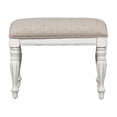 thumbnail image 6 of Magnolia Manor Accent Bench in White, 6 of 6