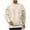 Khaki, variant on Men's Casual Sweatshirt Solid Color Long Sleeves Round Neck Sweatshirts Comfortable Outdoor Pullover Tops Gray XXL