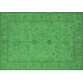 thumbnail image 1 of Ahgly Company Indoor Rectangle Oriental Emerald Green Industrial Area Rugs, 7' x 9', 1 of 4